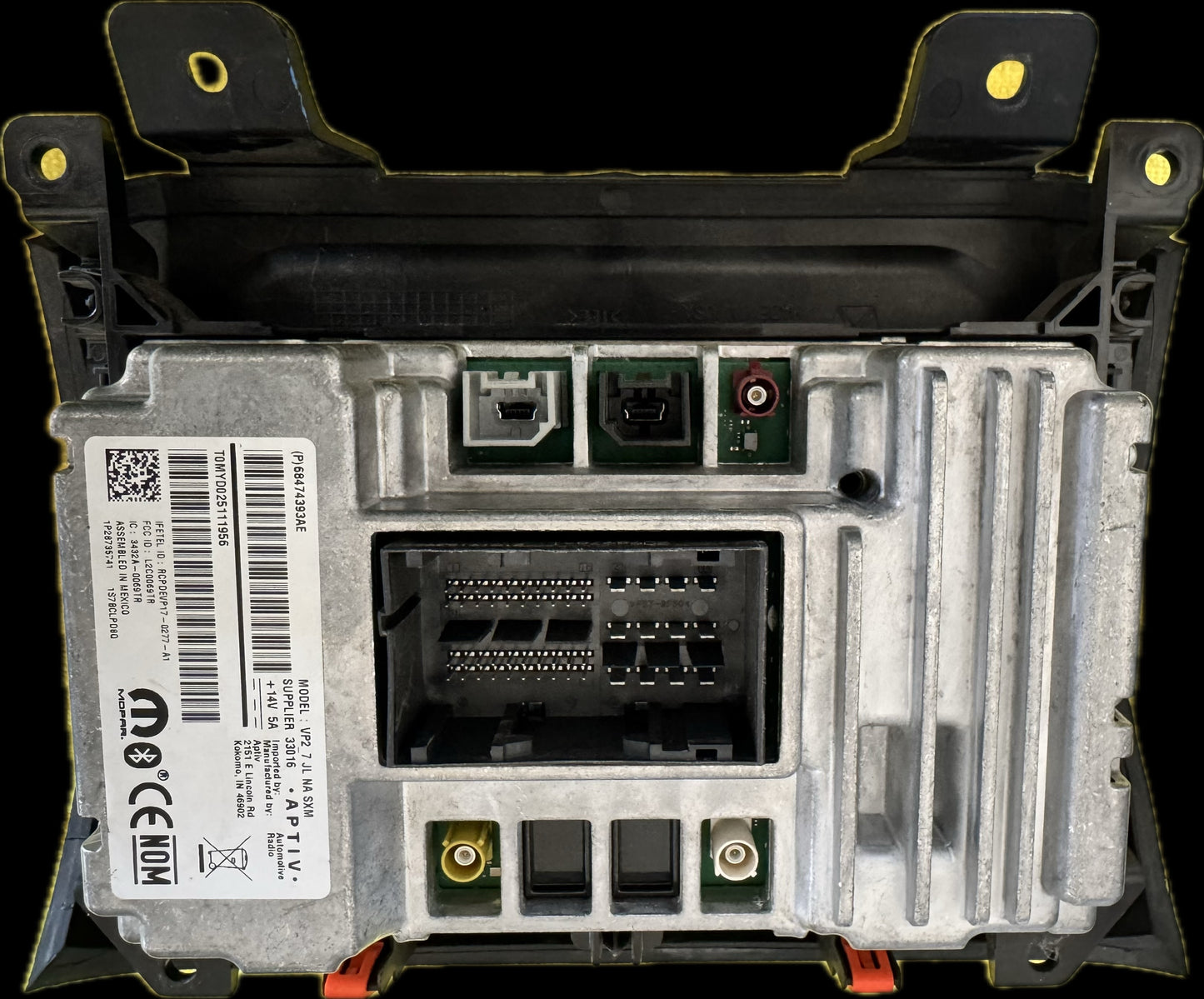 ESTÉREO PANTALLA JEEP WRANGLER 2017 AL 2022